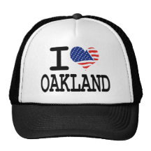 I love Oakland Mesh Hat