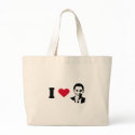 I Love Obama bags