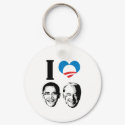 I LOVE OBAMA BIDEN keychains by ObamaBiden I LOVE OBAMA BIDEN keychains