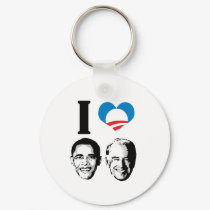 I LOVE OBAMA BIDEN keychains by ObamaBiden I LOVE OBAMA BIDEN keychains
