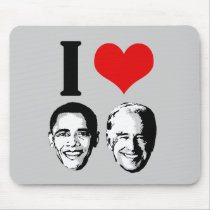 I Love Obama Biden mousepads by obamashirts I Love Obama Biden mousepads