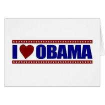 I Love Obama cards