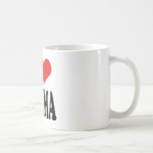 I Love Obama Coffee Mugs