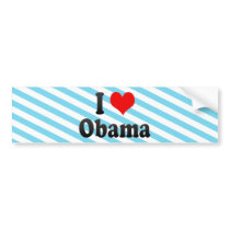 I Love Obama, Japan Bumper Sticker