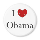 I love Obama magnets