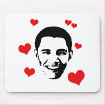 I Love Obama mousepads by obamashirts I Love Obama mousepads