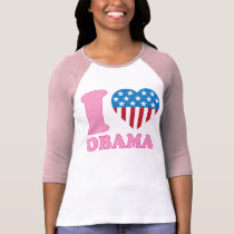 I Love OBAMA Patriotic i Heart Stars Stripes Shirt by iheart I Love OBAMA Patriotic i Heart Stars Stripes Shirt
