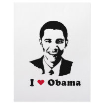 I Love Obama T-shirt letterhead