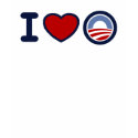 I Love Obama Tank Top Tee Shirt by DLKyles I Love Obama Tank Top Tee Shirt