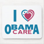 I Love ObamaCare mousepads