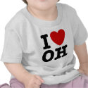 I Love OH t-shirts by magarmor I Love OH t-shirts