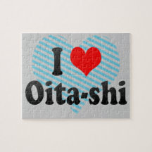 I Love Oita-shi, Japan. Aisuru Oita-Shi, Japan Jigsaw Puzzles