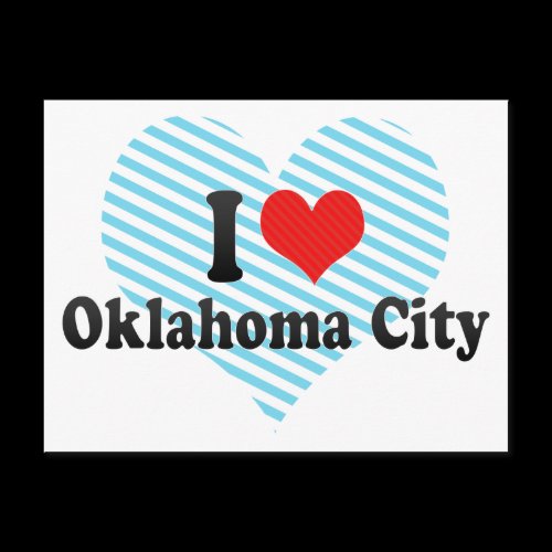 I Love Oklahoma City Postcards