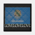 I love Oklahoma Cool Magnets