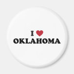 I Love Oklahoma Fridge Magnets