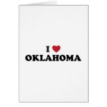 I Love Oklahoma Greeting Cards