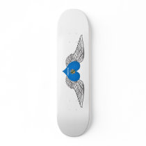 I Love Oklahoma -wings Custom Skate Board