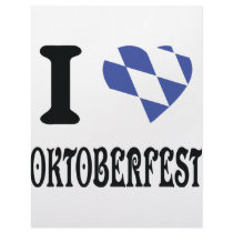 I love oktoberfest icon letterhead