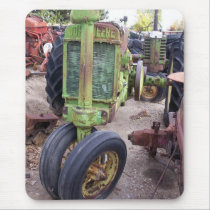 I love old green tractors mousepads