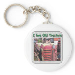 I love old International Harvester tractors keychains