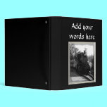 I love old trains - Arcade and Attica Railroad binders