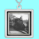 I love old trains - Arcade and Attica Railroad necklaces
