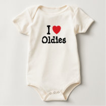 I love Oldies heart custom personalized t-shirts