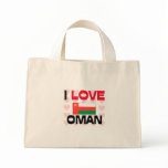 I Love Oman Tote Bags