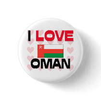 I Love Oman buttons