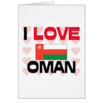 I Love Oman cards