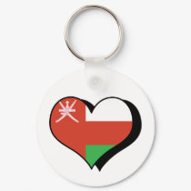I Love Oman Keychain by MyLoveStore I Love Oman Keychain