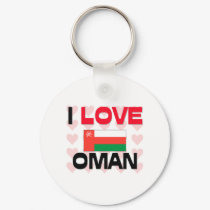 I Love Oman keychains by tshirtshirts I Love Oman keychains