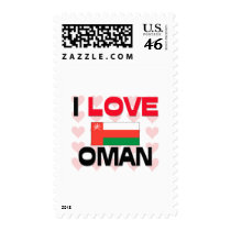I Love Oman postage by tshirtshirts I Love Oman postage