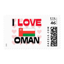 I Love Oman postage by tshirtshirts I Love Oman postage