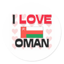 I Love Oman stickers by tshirtshirts I Love Oman stickers