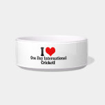 I love One Day International Cricketf Pet Bowl