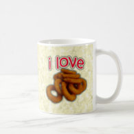 I Love Onion Rings Coffee Mug