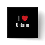 I love Ontario Button