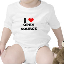 I Love Open Source T-shirts