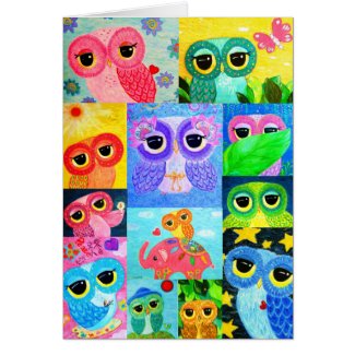 I Love Ophelia The Owl card