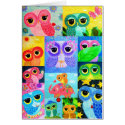 I Love Ophelia The Owl cards by udonchow I Love Ophelia The Owl cards
