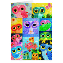 I Love Ophelia The Owl cards by udonchow I Love Ophelia The Owl cards