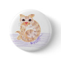 I Love Orange Cats! buttons