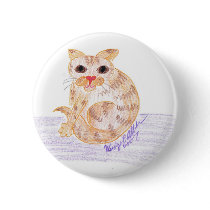 I Love Orange Cats! buttons by eelkat I Love Orange Cats! buttons