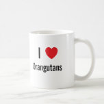 I love Orangutans Coffee Mug