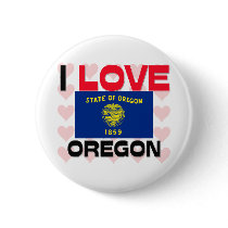 I Love Oregon buttons