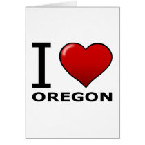 I LOVE OREGON CARDS