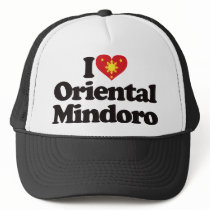 I Love Oriental Mindoro hats