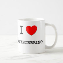 I Love Orienteering Mugs