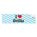 I Love Orillia, Canada. I Love Orillia, Canada Bumper Stickers